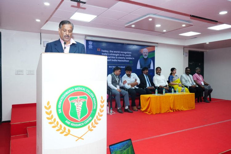 SMART INDIA HACKATHON HELD AT SVCET ON 8 AND 9TH DECEMBER 2025