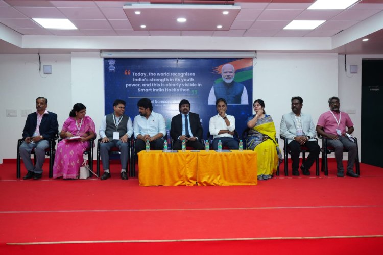 SMART INDIA HACKATHON HELD AT SVCET ON 8 AND 9TH DECEMBER 2025