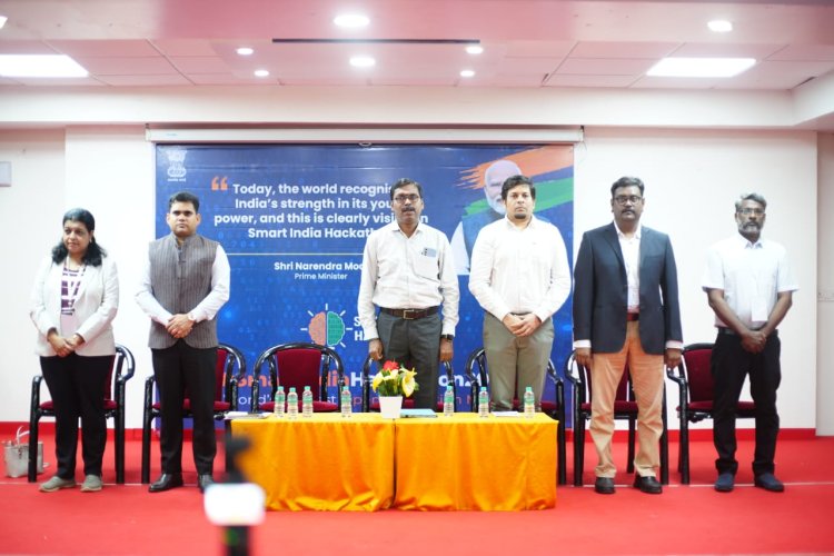 SMART INDIA HACKATHON HELD AT SVCET ON 8 AND 9TH DECEMBER 2025