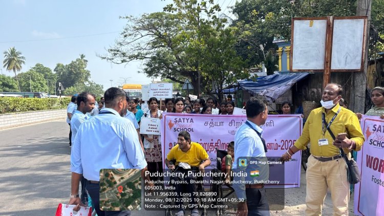 SATYA SPECIAL SCHOOL-DISABILITY AWARENESS RALLY