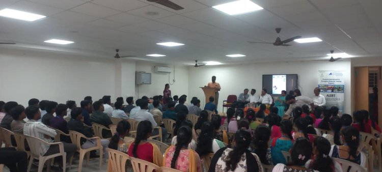 First Aid and Emergency Response Training Programme on 23rd December 2025 by SVCET MBA Dept in association with ALERT