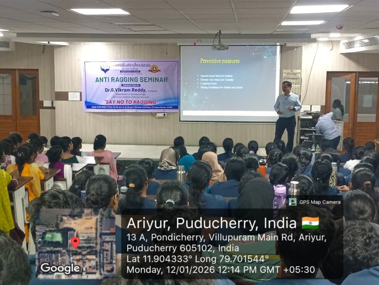 Anti Ragging committee of SVDC