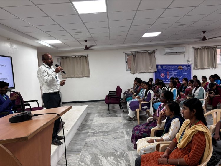 National Startup Day programme organized by  IIC team in SVCET on 19 January 2026