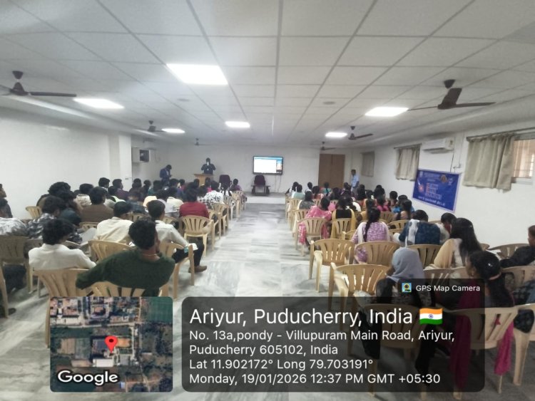 National Startup Day programme organized by  IIC team in SVCET on 19 January 2026