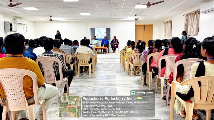 SVCET Department of Management Studies organized Campus to Career session on 28th January 2026