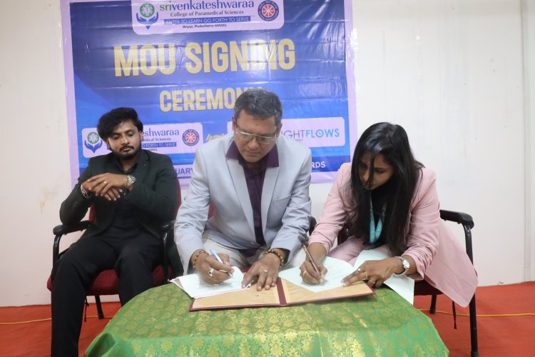 Memorandum of Understanding (MoU) signed svcpms