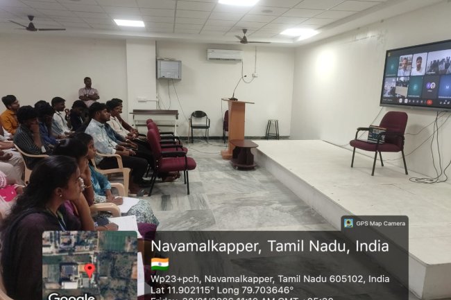 SVCET hosted session on Cyber Attacks and Their Mitigation  Role of AI in Modern Cybersecurity