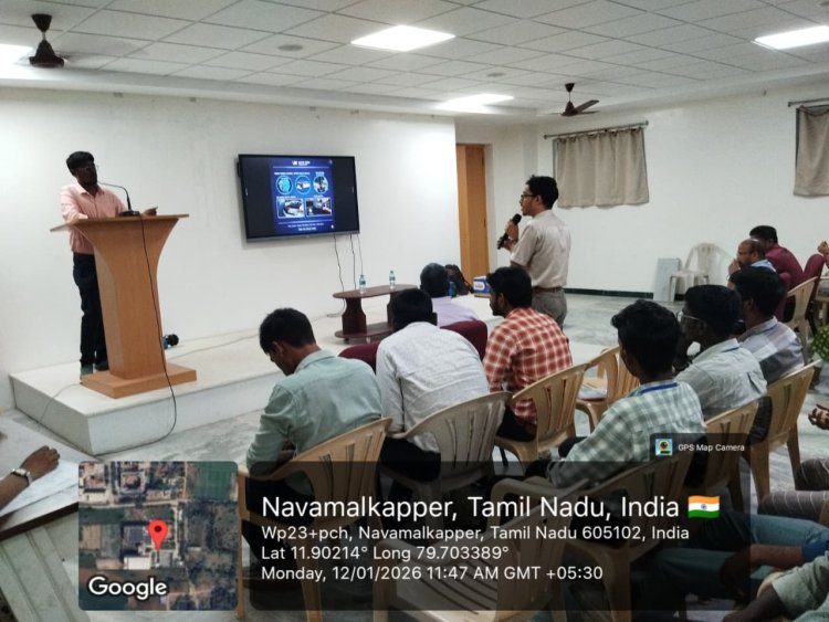 On account of National Youth Day on 12th January 2026 SVCET organized an Alumni Talk on Igniting Youth Innovation and Entrepreneurship