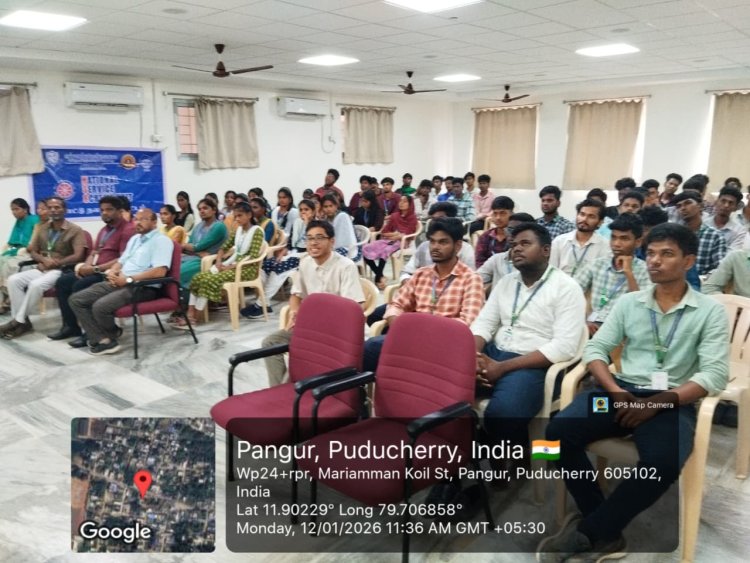 On account of National Youth Day on 12th January 2026 SVCET organized an Alumni Talk on Igniting Youth Innovation and Entrepreneurship