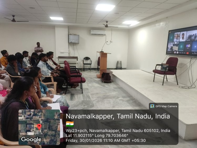 SVCET hosted session on Cyber Attacks and Their Mitigation  Role of AI in Modern Cybersecurity