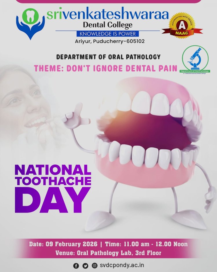On National Toothache Day 2026