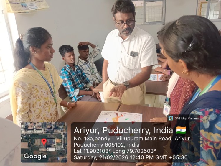 GREEN ART CHALLENGE  A CREATIVE CELEBRATION OF SUSTAINABILITY on 21ST FEB 2026 AT SVCET