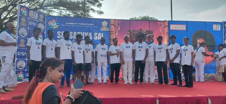 SVCET NSS Students participated in Sri Sathya Sai Run and  Ride Puducherry event held on 22nd February 2026