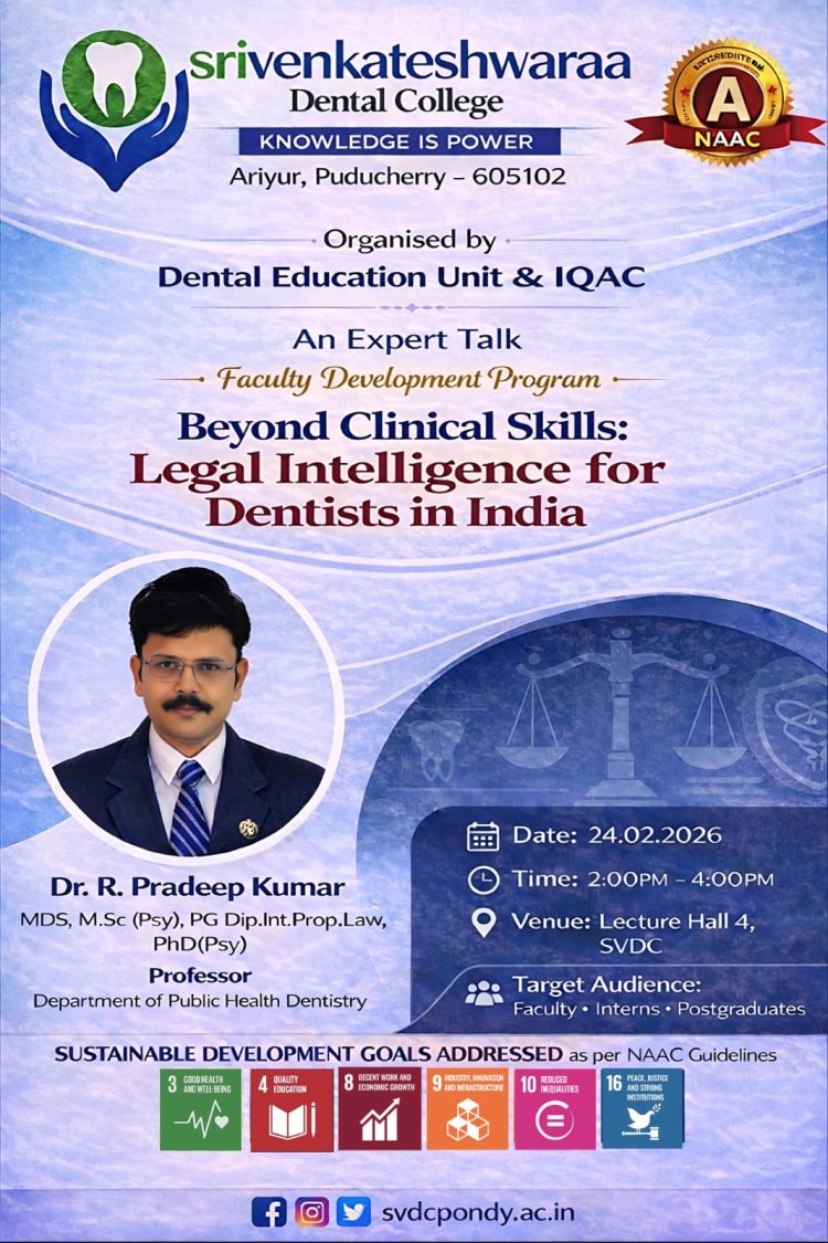 Expert Talk under the Faculty Development Program