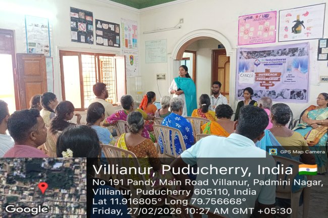 Cancer Day Awareness Program svcopt 2026