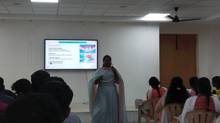 SVCET IIC Cell conducted event  on Innovating Smiles through Science and Technology