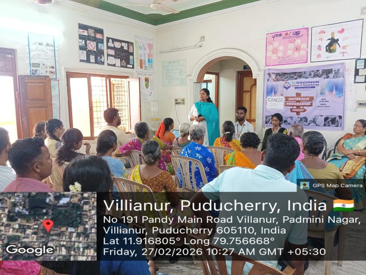 Cancer Day Awareness Program svcopt 2026