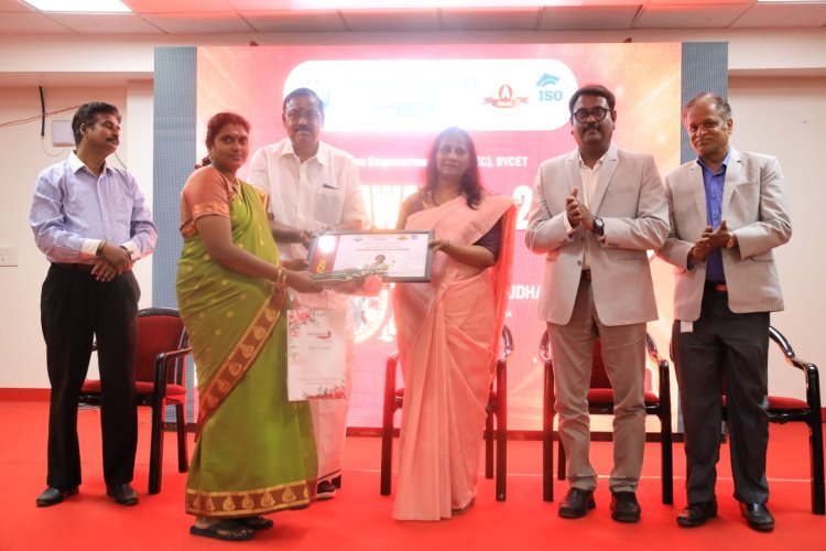 SVCET conducted VOICE OF WOMEN GOLDEN EDUCATOR AWARD CEREMONY ON 14TH MARCH 2026