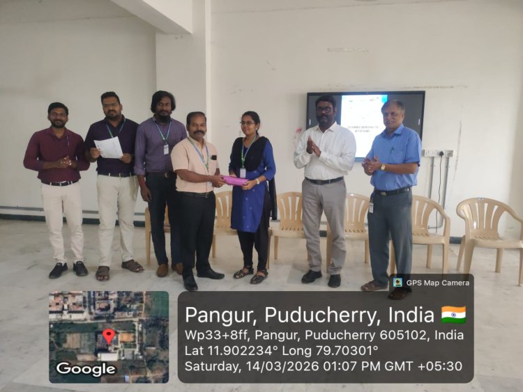 SVCET EEE DEPT CONDUCTED GREEN ART COMPETITION SUSTAINABLE ENGINEERING FOR BETTER PLANET on 14TH MARCH 2026