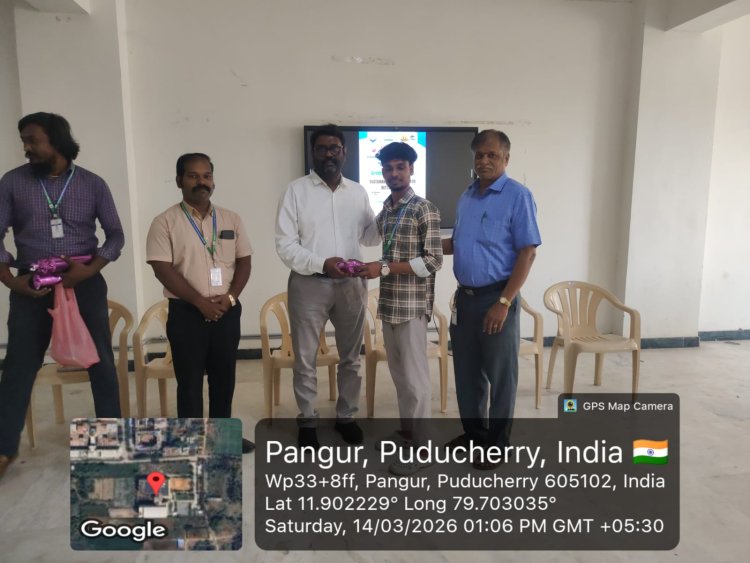 SVCET EEE DEPT CONDUCTED GREEN ART COMPETITION SUSTAINABLE ENGINEERING FOR BETTER PLANET on 14TH MARCH 2026