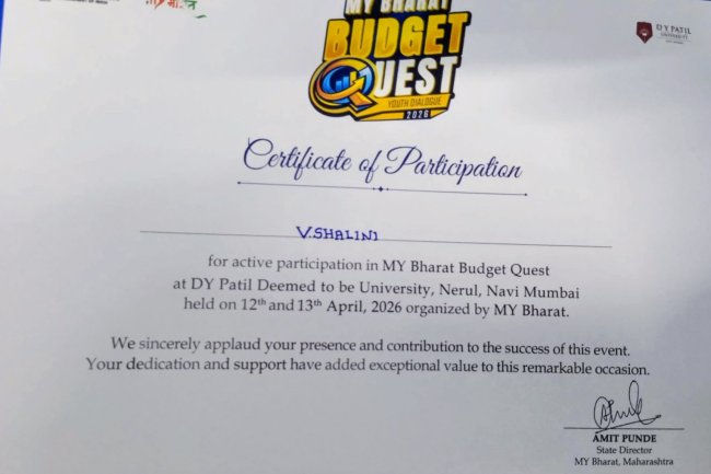 SVDC Shines at MY Bharat Budget Quest 2026