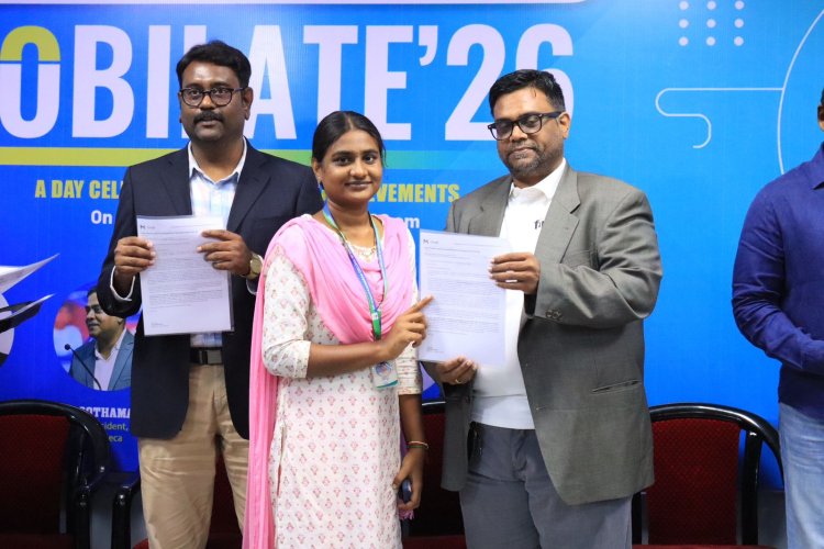 SVCET PLACEMENT OFFER DISTRIBUTION FUNCTION JOBILATE 2026 ON 11TH APRIL 2026
