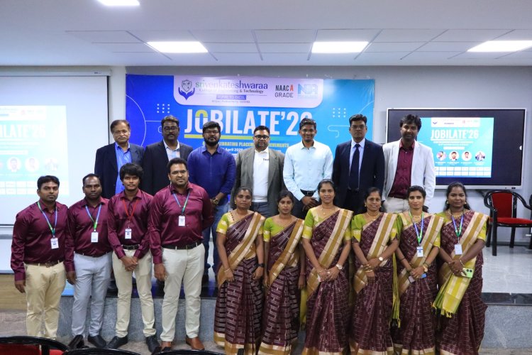 SVCET PLACEMENT OFFER DISTRIBUTION FUNCTION JOBILATE 2026 ON 11TH APRIL 2026