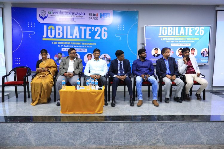 SVCET PLACEMENT OFFER DISTRIBUTION FUNCTION JOBILATE 2026 ON 11TH APRIL 2026