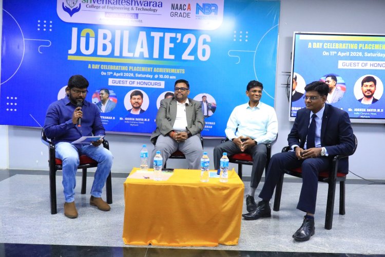SVCET PLACEMENT OFFER DISTRIBUTION FUNCTION JOBILATE 2026 ON 11TH APRIL 2026