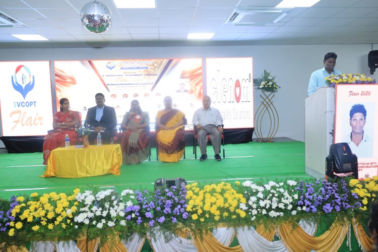 Sri Venkateshwaraa College of Physiotherapy Hosts 9th International Physiotherapy Conference (Flair 2k26)