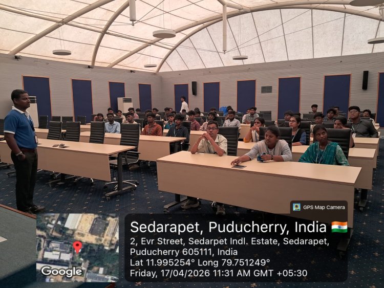Industrial exposure visit to Eaton Power Quality Pvt Ltd on 17th April 2026