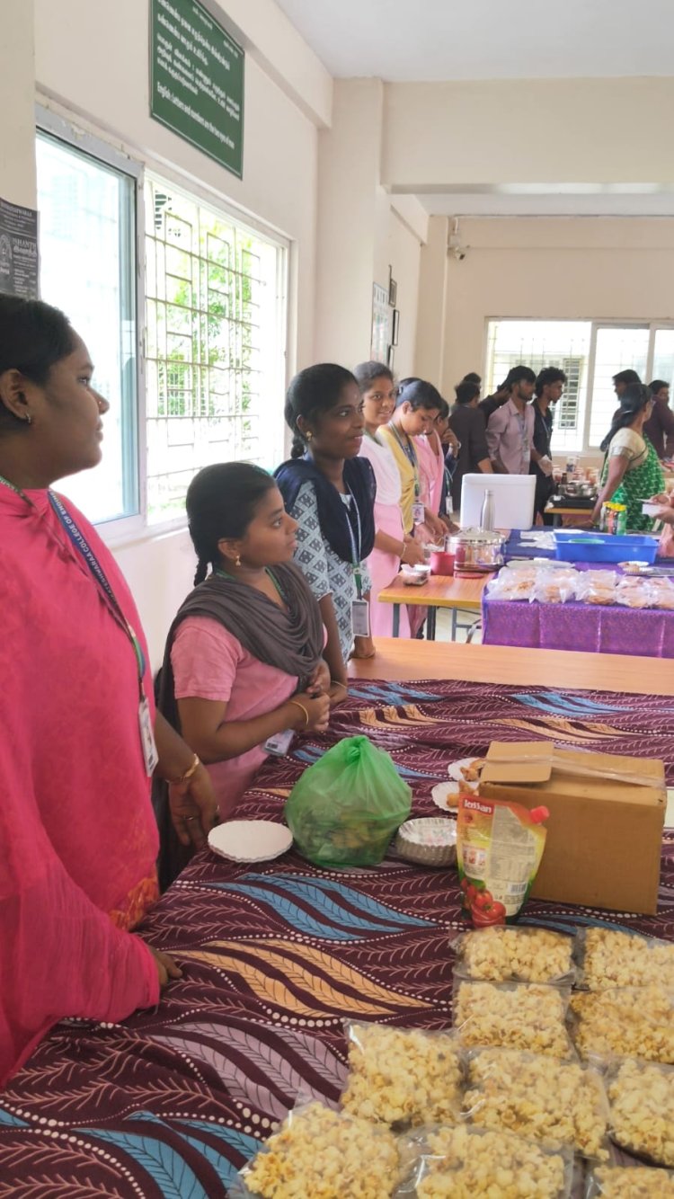 SVCET MBA organized Biz Bazaar  Where Ideas Meet Sales on 16th April 2026