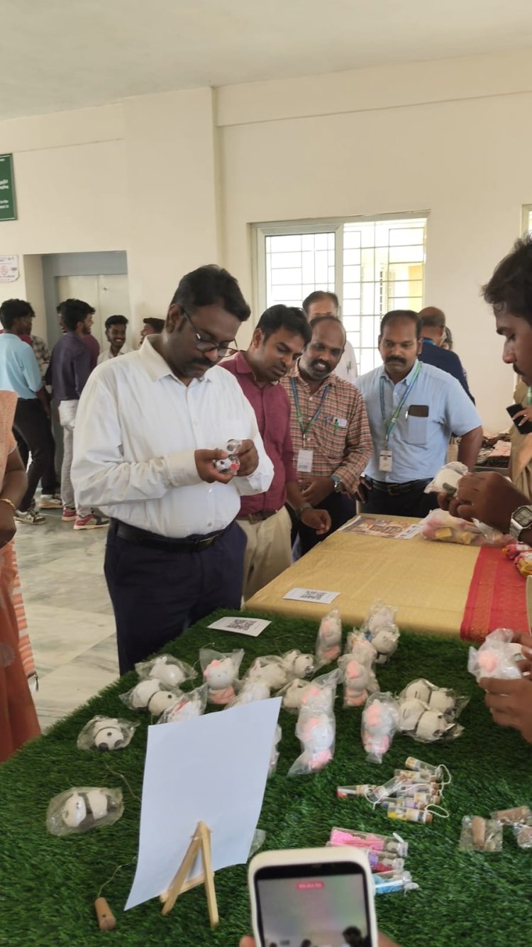 SVCET MBA organized Biz Bazaar  Where Ideas Meet Sales on 16th April 2026