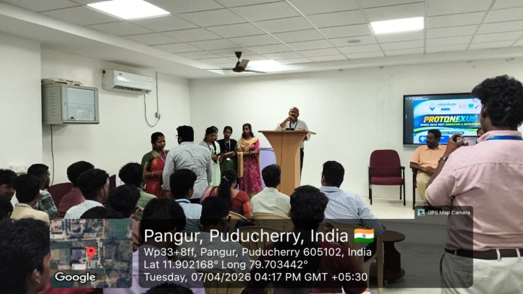 Institution’s Innovation Council IIC of SVCET has organized PROTONEXUS  Where Ideas Meet Innovation and  Development on 7th April 2026