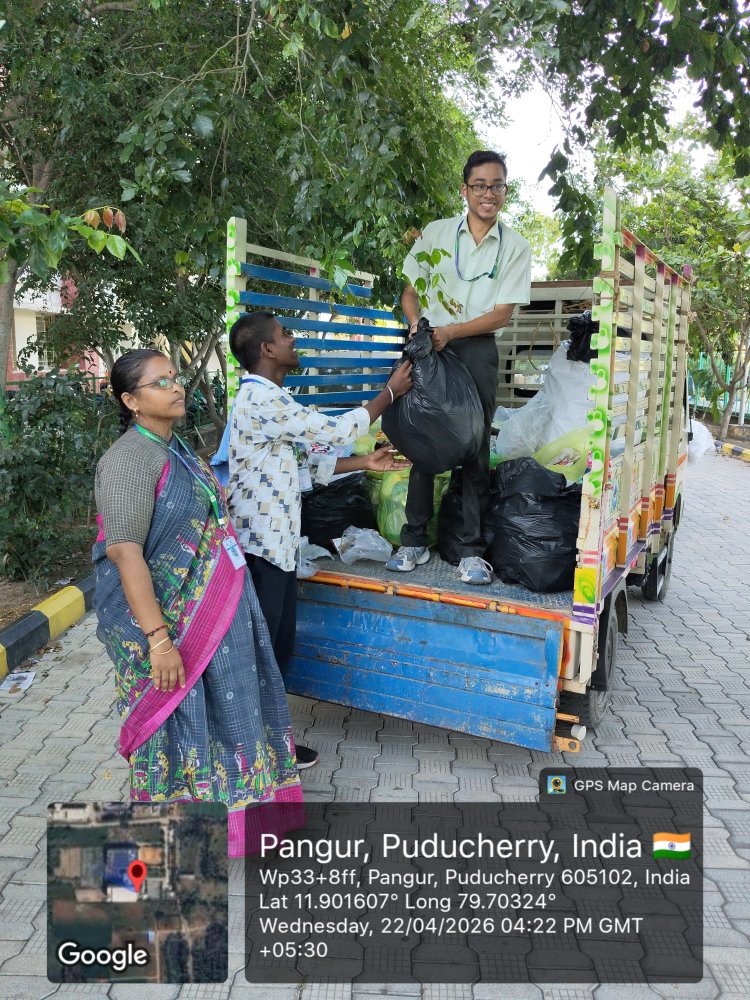 World Earth Day observed with Environmental Initiatives at SVCET on 22nd April 2026