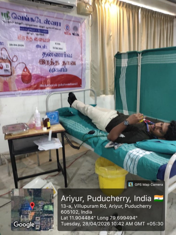 Mega Blood Donation Camp Held at ICON to Mark Chairman’s Birthday