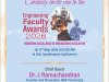 SVCET is proud to share that the faculty members and officials of the Institution have been honoured with Engineering Faculty Awards 2026  on 17th May 2026