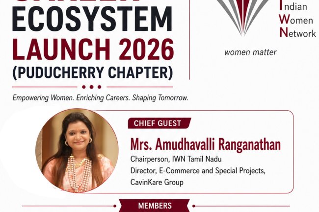 SVCET CII AND IWN Career Ecosystem Launch 2026 in association with the Indian Women Network and Confederation of Indian Industry