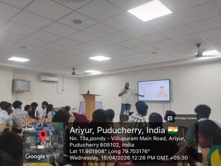 YI Design Thinking Workshop on 15th April 2026 at SVCET