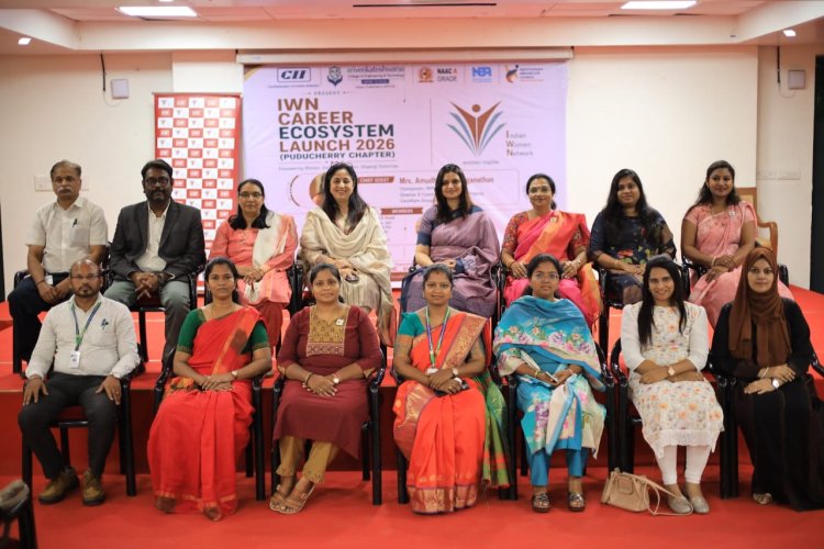 SVCET CII AND IWN Career Ecosystem Launch 2026 in association with the Indian Women Network and Confederation of Indian Industry