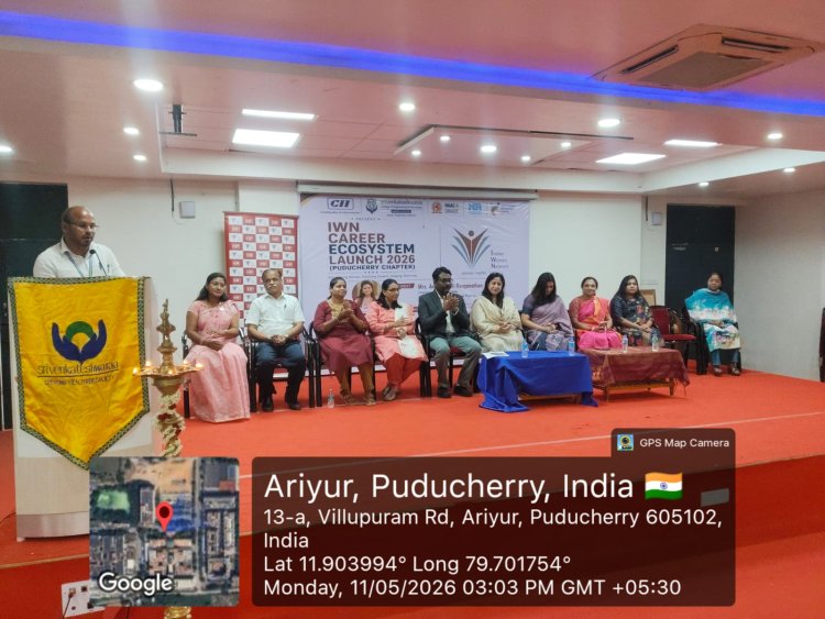 SVCET CII AND IWN Career Ecosystem Launch 2026 in association with the Indian Women Network and Confederation of Indian Industry