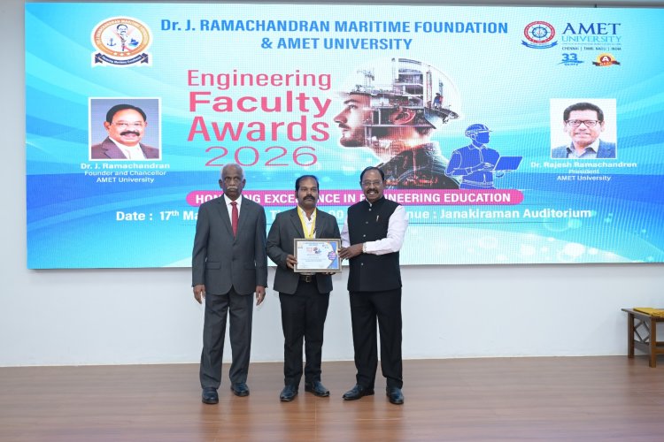 SVCET is proud to share that the faculty members and officials of the Institution have been honoured with Engineering Faculty Awards 2026  on 17th May 2026
