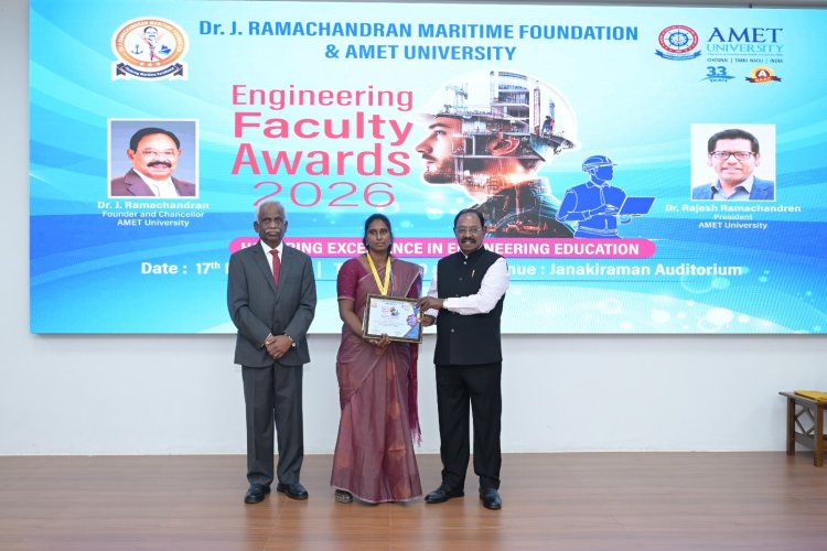 SVCET is proud to share that the faculty members and officials of the Institution have been honoured with Engineering Faculty Awards 2026  on 17th May 2026