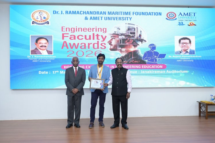 SVCET is proud to share that the faculty members and officials of the Institution have been honoured with Engineering Faculty Awards 2026  on 17th May 2026