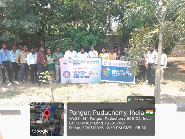 SVCET CELEBRATED INTERNATIONAL DAY FOR BIOLOGICAL DIVERSITY ON 22ND MAY 2026