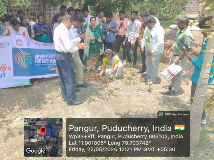 SVCET CELEBRATED INTERNATIONAL DAY FOR BIOLOGICAL DIVERSITY ON 22ND MAY 2026