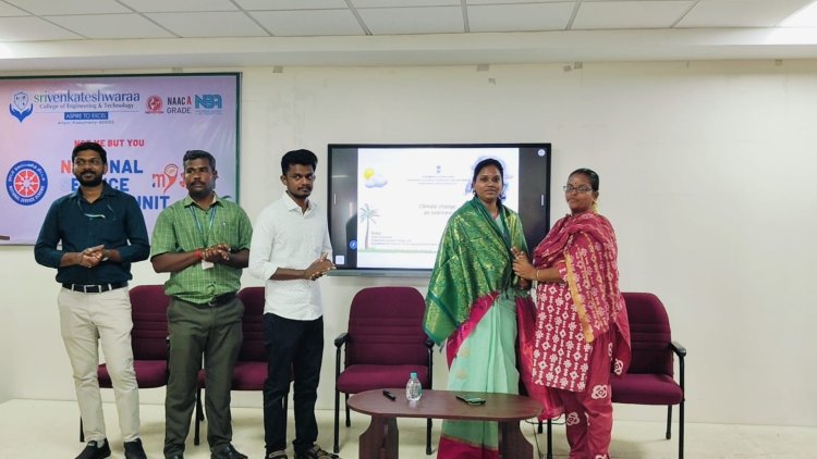Celebration of World Environment Day at SVCET on 29th May 2026