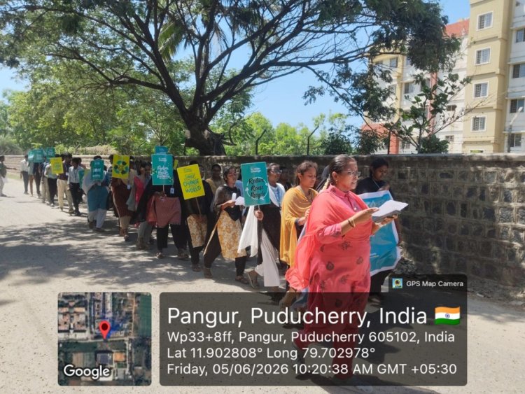 SVCET NSS UNIT CONDUCTED AWARENESS RALLY ON WORLD ENVIRONMENT DAY 2026  
