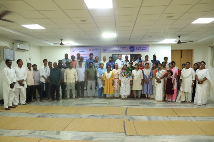 International day of Yoga event conducted on 20th June 2026 along with Puducherry ISHA YOGA Foundation