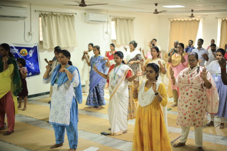 International day of Yoga event conducted on 20th June 2026 along with Puducherry ISHA YOGA Foundation